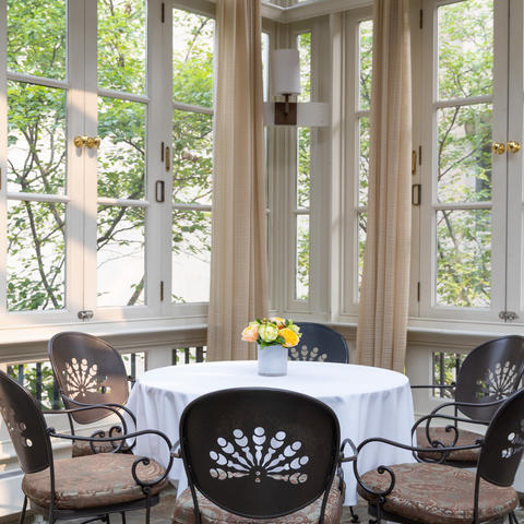 Conservatory at Harvard Faculty Club