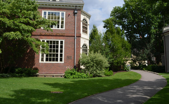 Exterior view of the Harvard Faculty Club