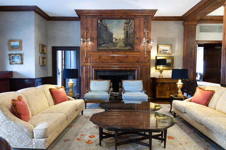 Havard Faculty Club Lobby