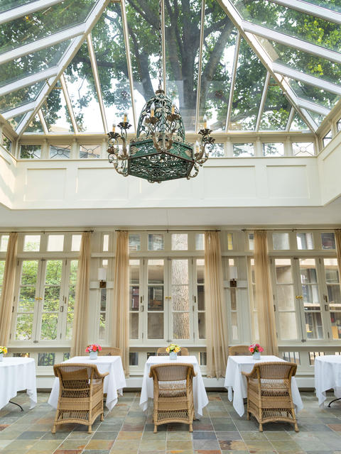 Conservatory at Harvard Faculty Club