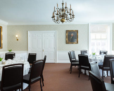 Meeting tables and chairs