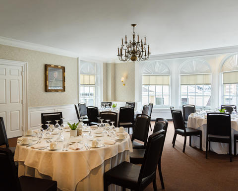 Meeting tables and chairs